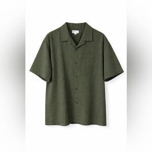 GAP Men's Seersucker Button Down Shirt